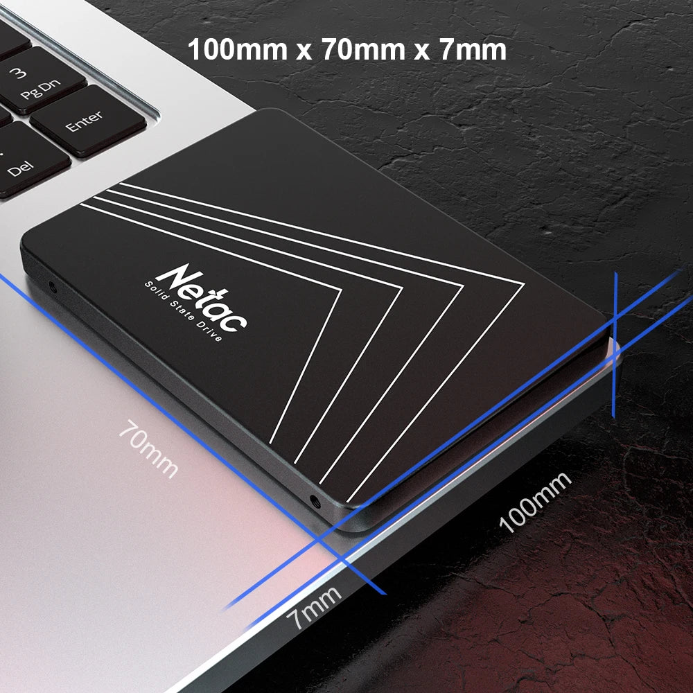 Netac SATA SSD 128GB–4TB Internal Solid State Drive