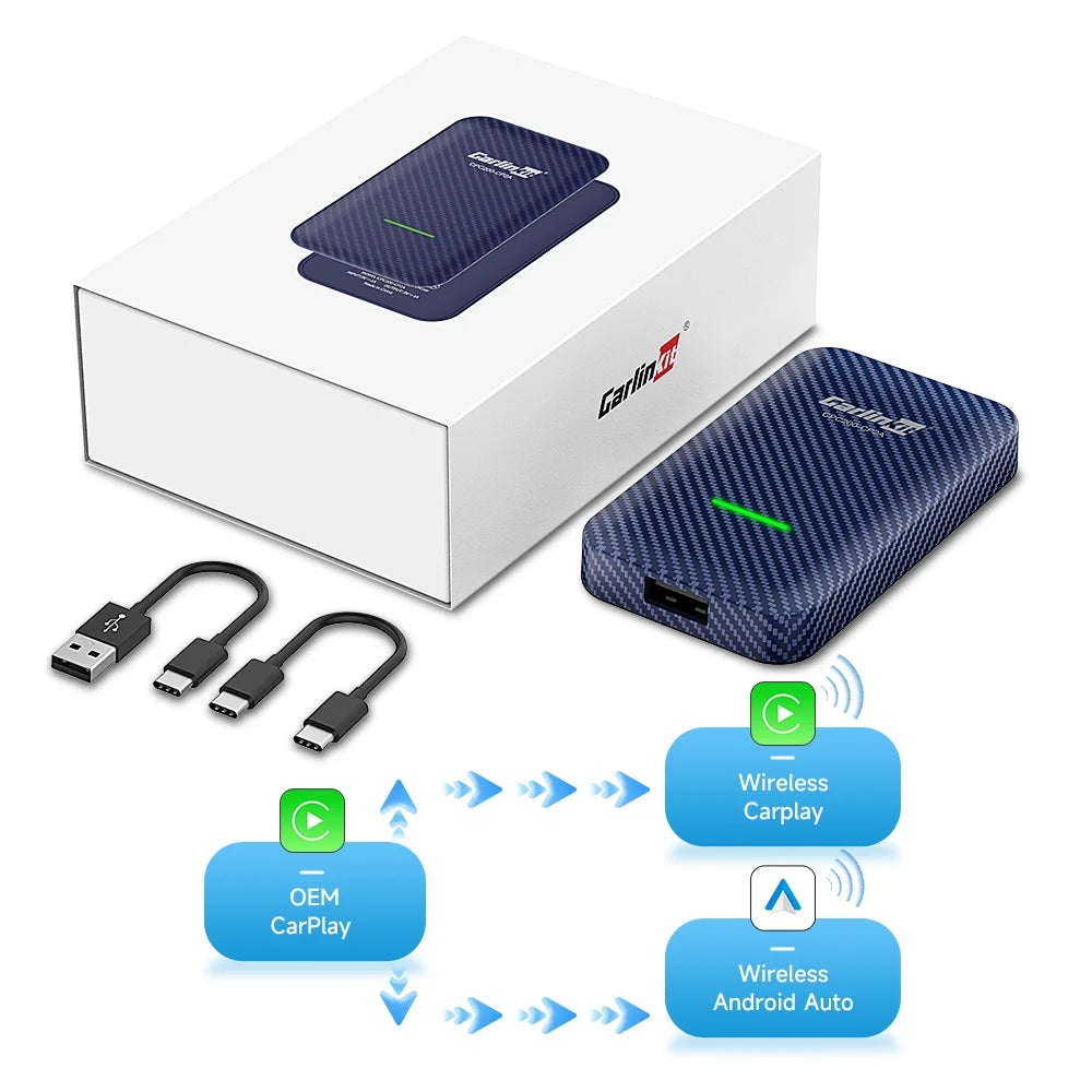 CarlinKit 5.0 Wireless CarPlay & Android Auto Box