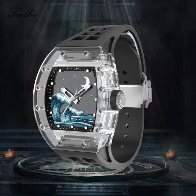 Skeleton Automatic Watch Quality Sapphire Crystal Luminous