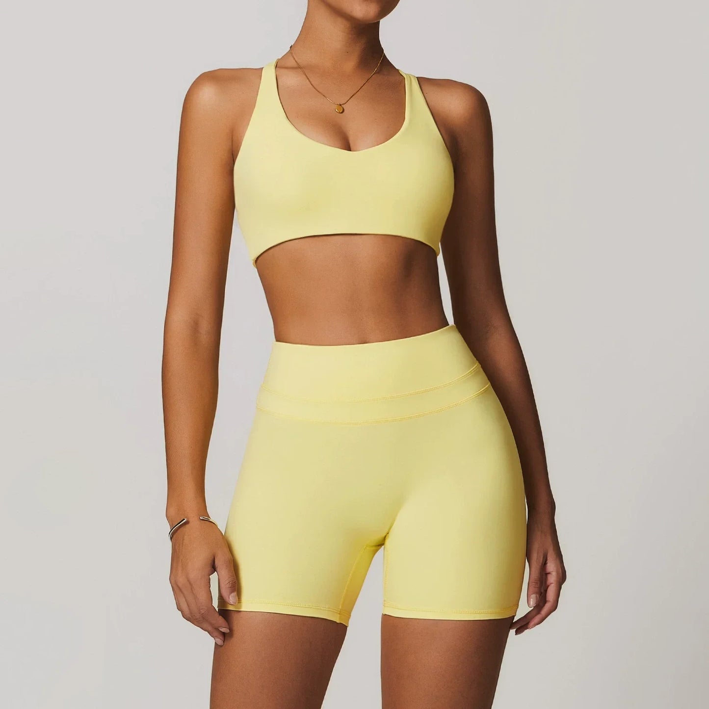 2-Piece Women's Yoga Set – Sports Bra & Leggings