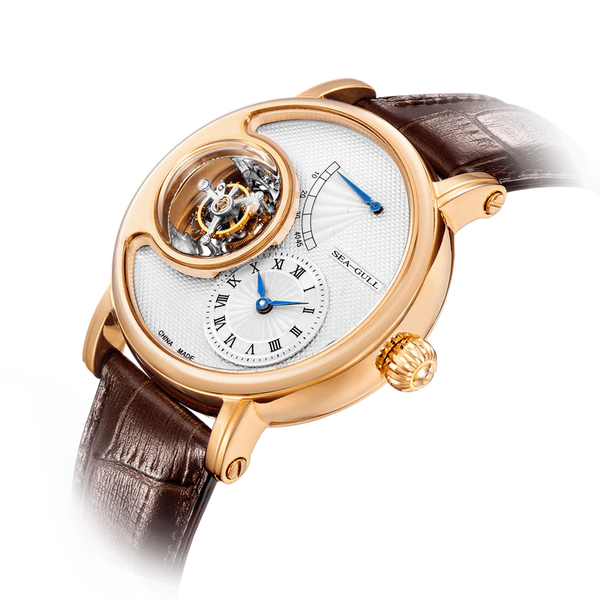 Sea-Gull ST8520G Tourbillon Watch angled view