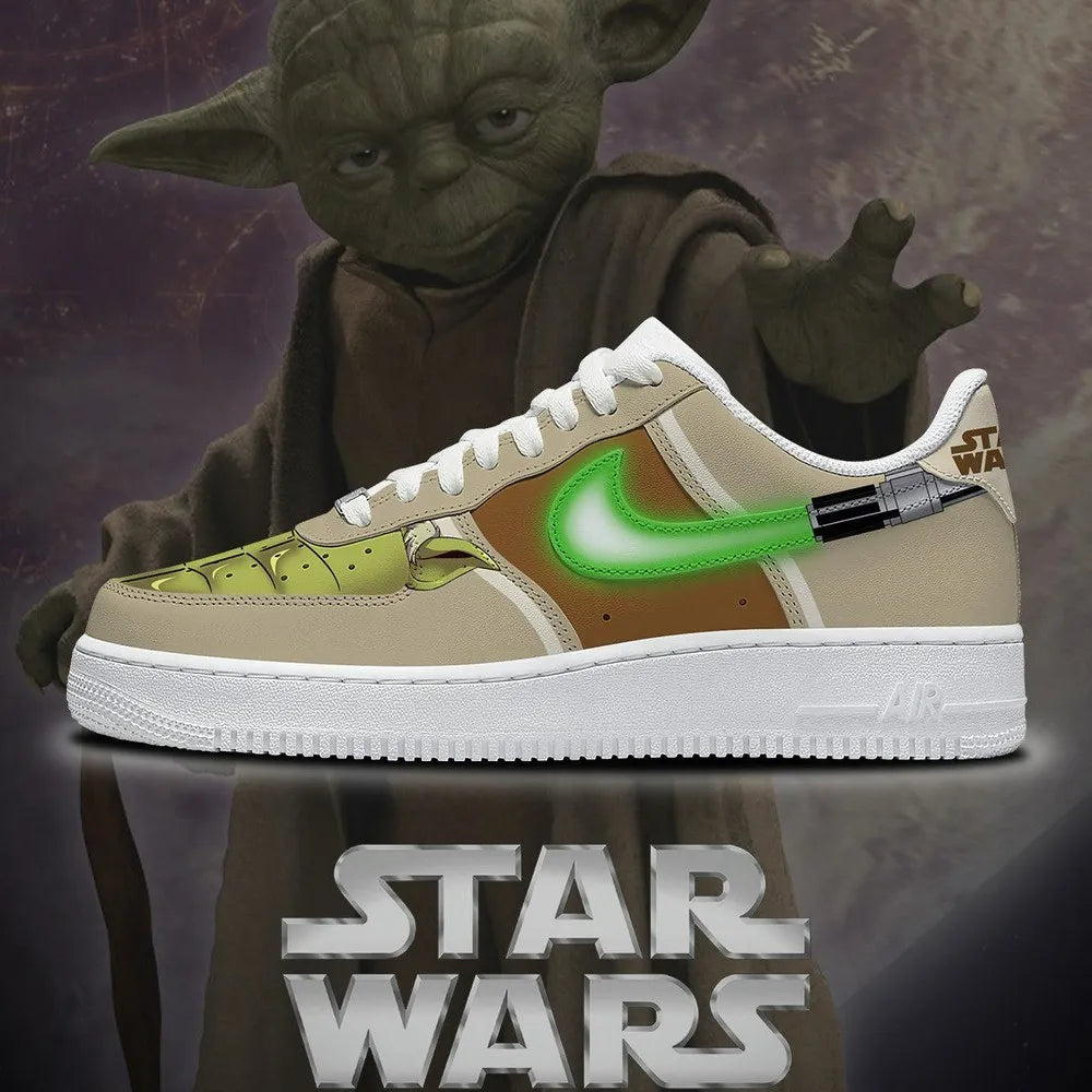 Custom Yoda AF1 Low – Neon Force Edition