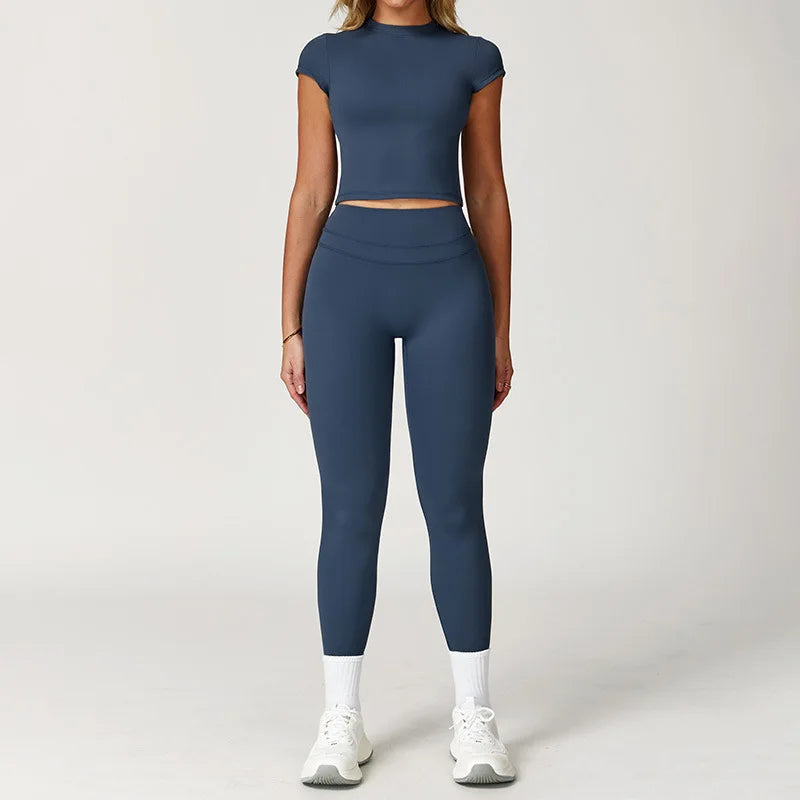 2-Piece Women's Yoga Set – Sports Bra & Leggings