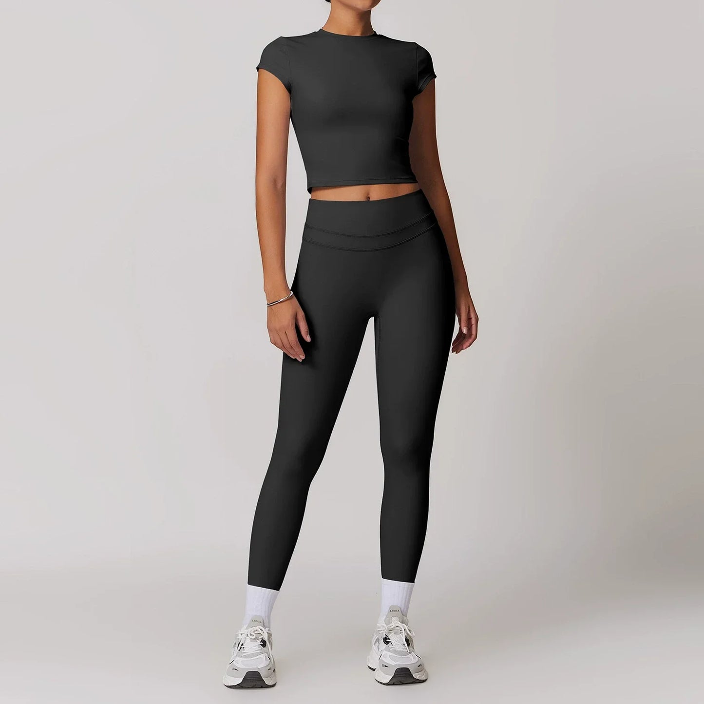 2-Piece Women's Yoga Set – Sports Bra & Leggings