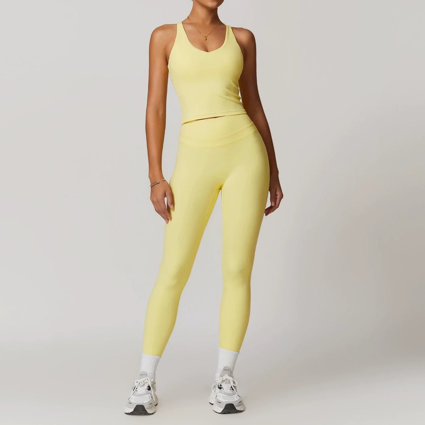 2-Piece Women's Yoga Set – Sports Bra & Leggings
