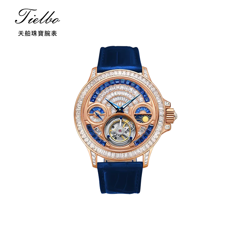 Tourbillon Men's Fully Automatic Mechanical Watch Waterproof Watch
