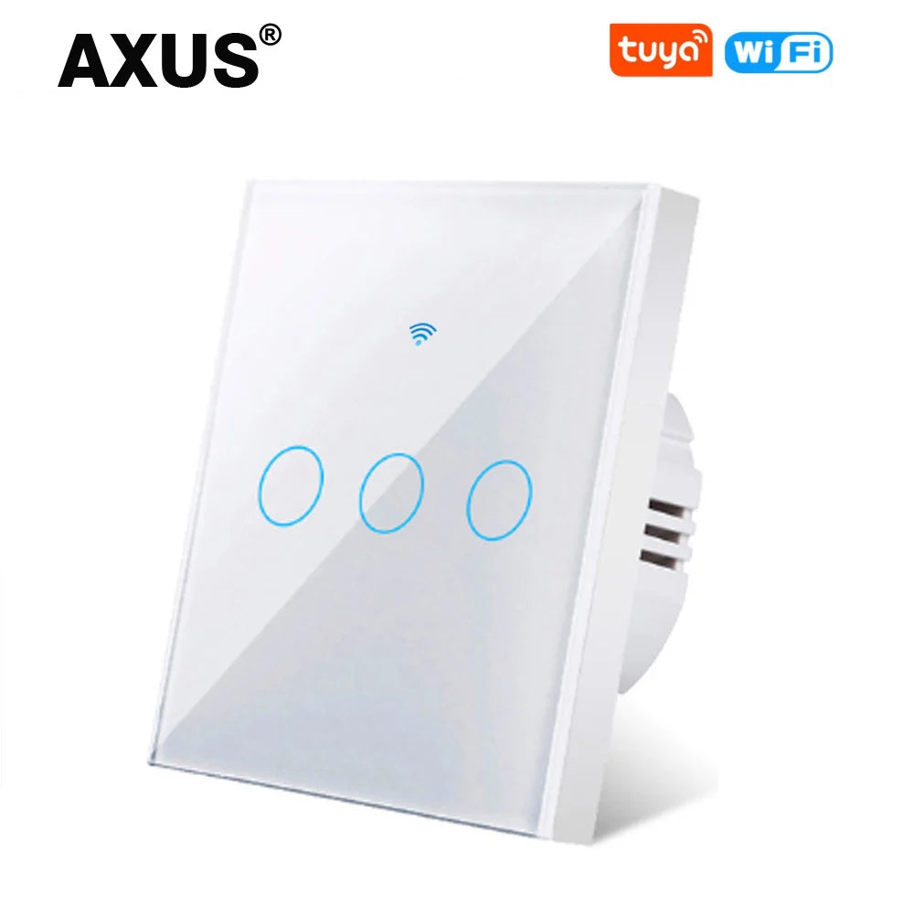AXUS EU WiFi Smart Touch Light Switch Tuya Alexa Google