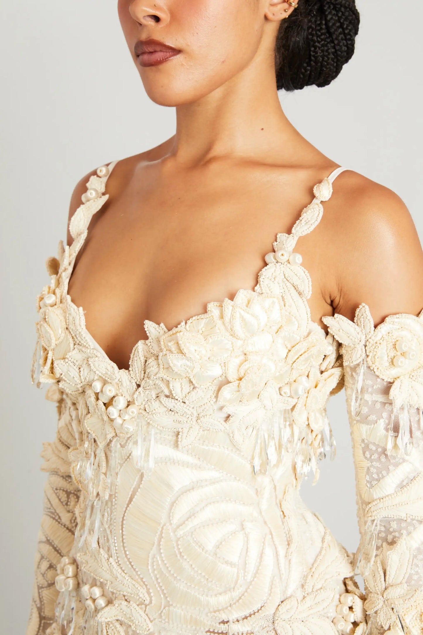 Wiederhoeft Designer Handmade Long Dress | High Quality Fashion