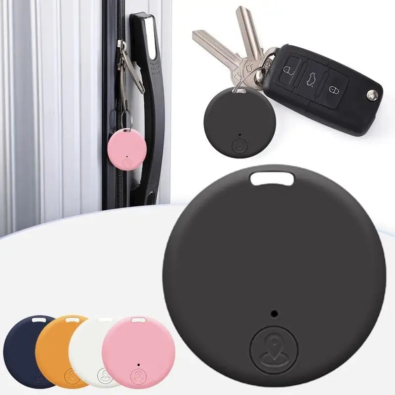 Keychain device with remote control and color options displayed