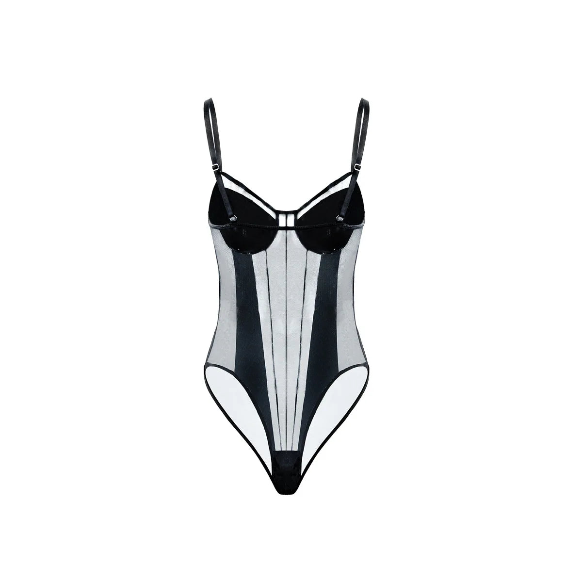Women's Deep V-Neck Padded Bra Cami Top Shaping Straps