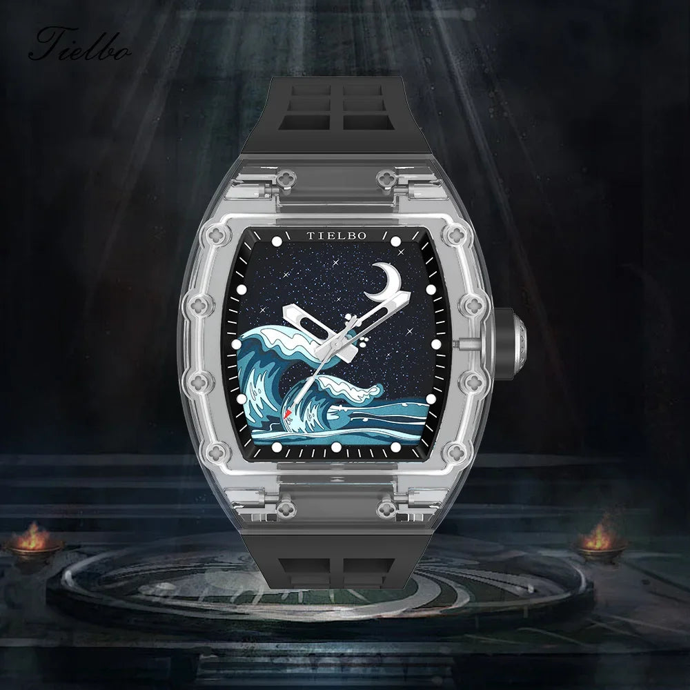 Skeleton Automatic Watch Quality Sapphire Crystal Luminous