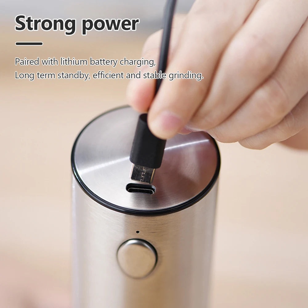 Electric Pepper Grinder USB Rechargeable – Salt & Spice Mill