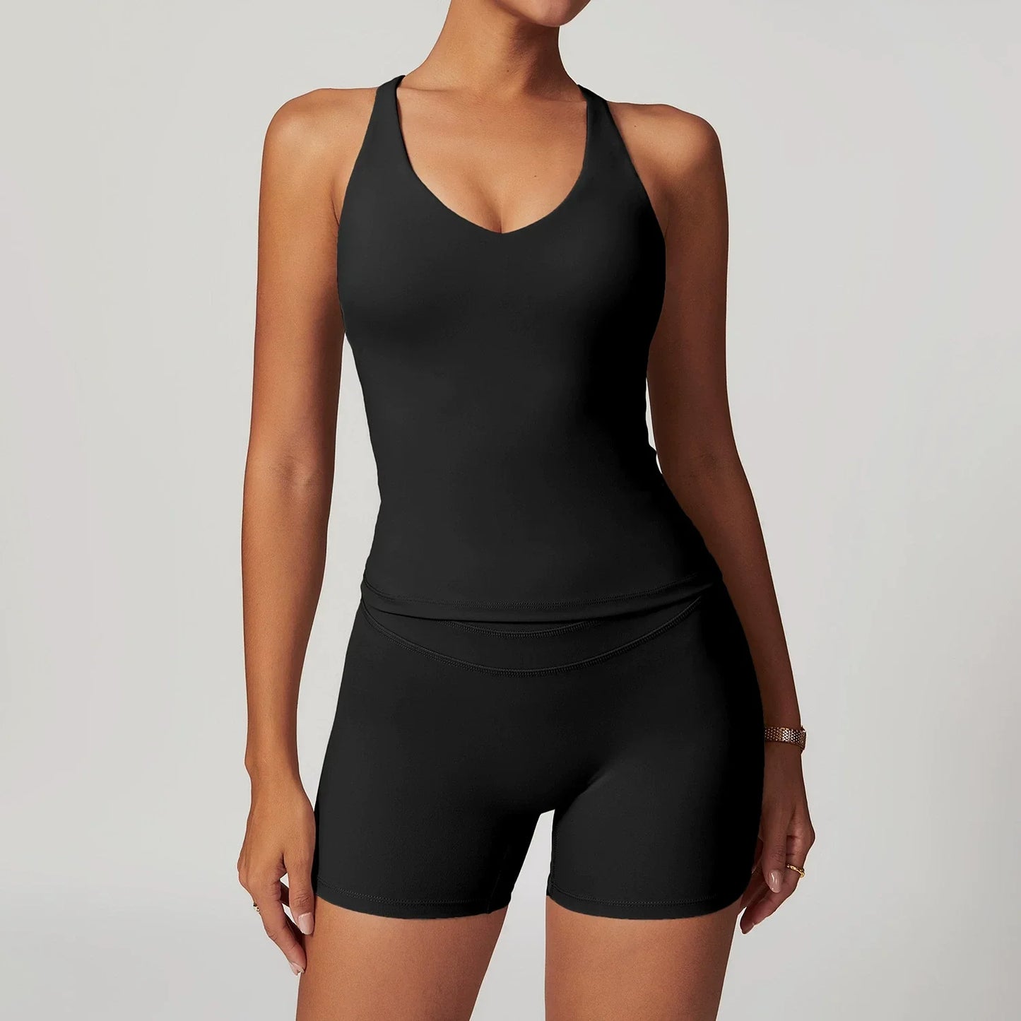 2-Piece Women's Yoga Set – Sports Bra & Leggings