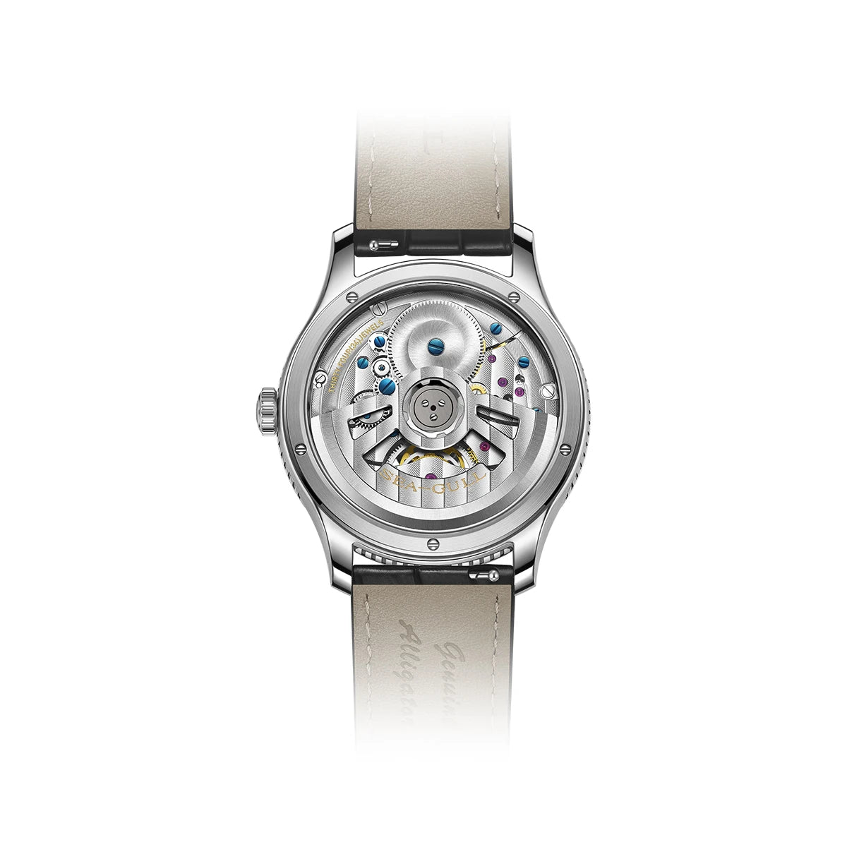 Seagull 70th Anniversary Edition Luxury Ultra Thin Tourbillon Men Automatic Mechanical Watch Free-Sprung Movement Top Clock 8850