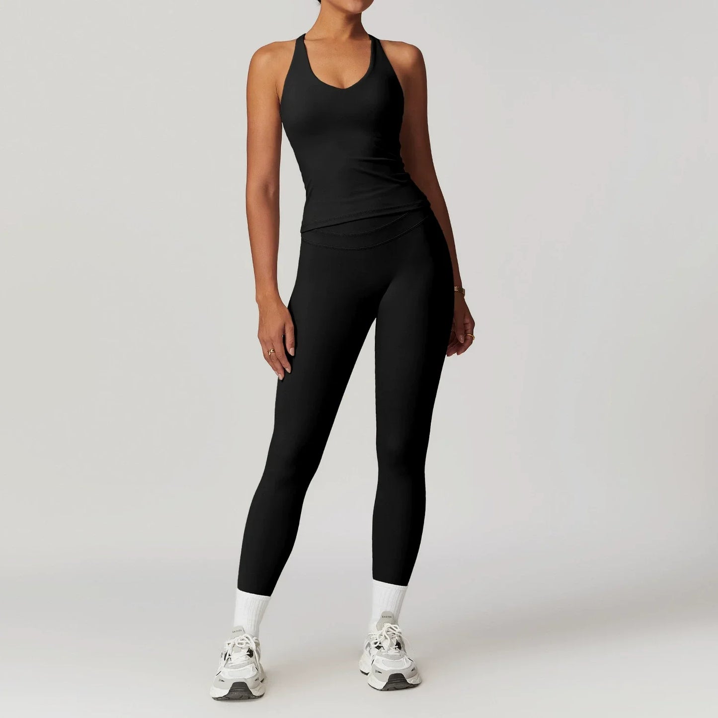2-Piece Women's Yoga Set – Sports Bra & Leggings
