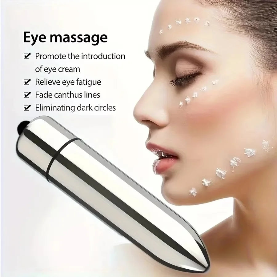 1pc Mini Vibrating Massager Facial And Eye Massage Treatment