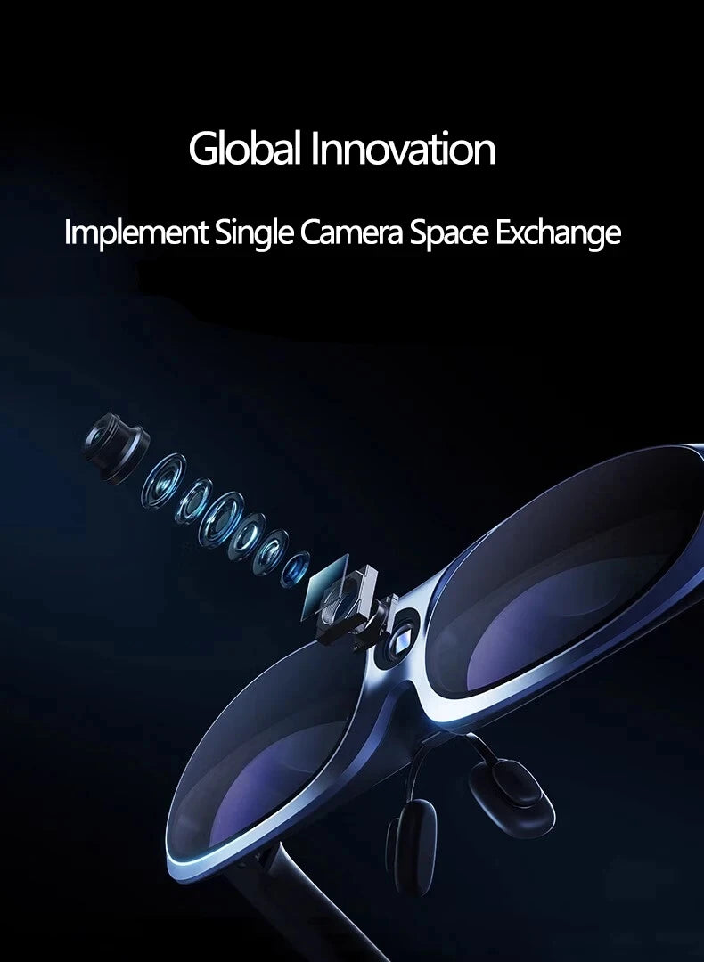 Rokid Max Pro 2024 New Smart Ar Glasses Studio Ar Pro Space Computer Supports Development Max Pro+Station Pro - Teglex