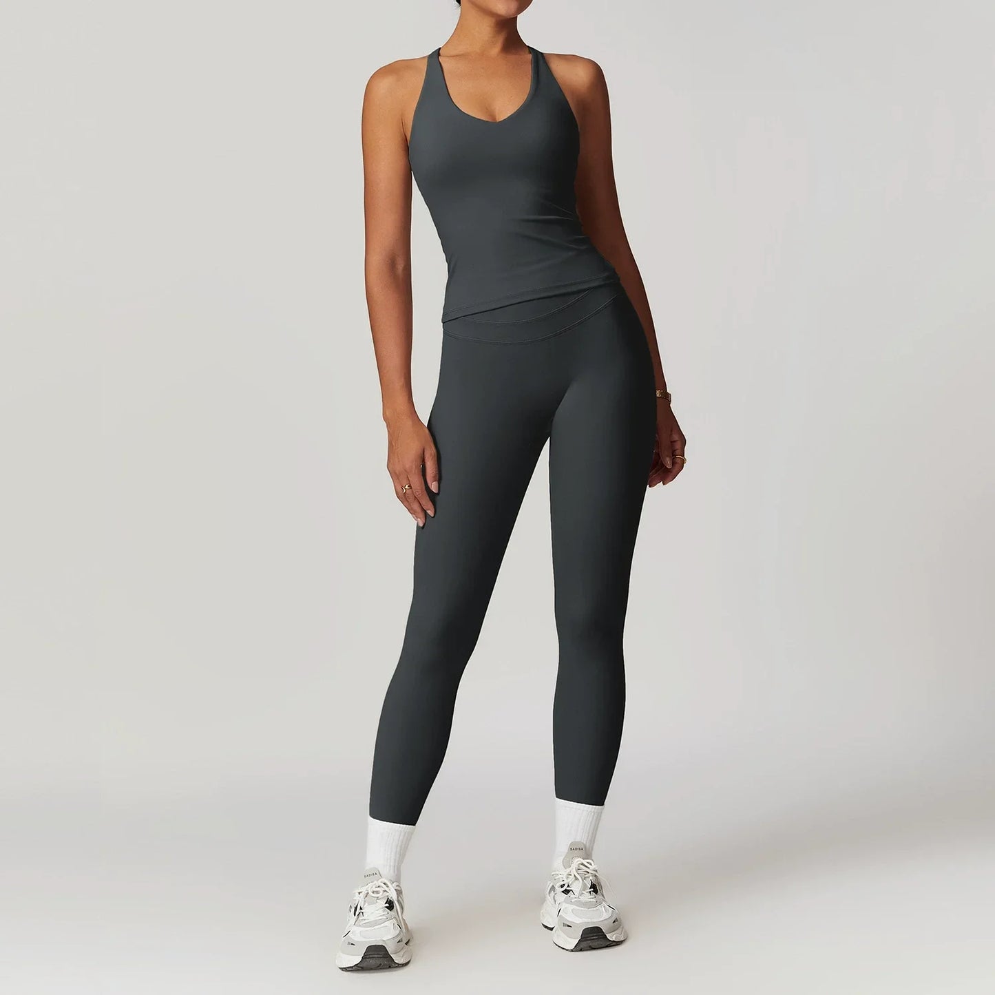 2-Piece Women's Yoga Set – Sports Bra & Leggings
