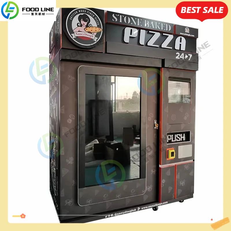 Custom Fresh Pizza Vending Machine – Fast Food Automat
