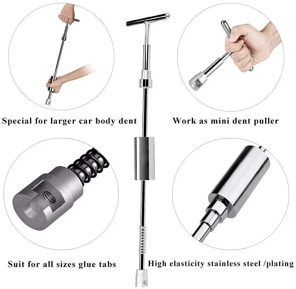Paintless Car Dent Repair Kit – Glue Gun & Puller Tools