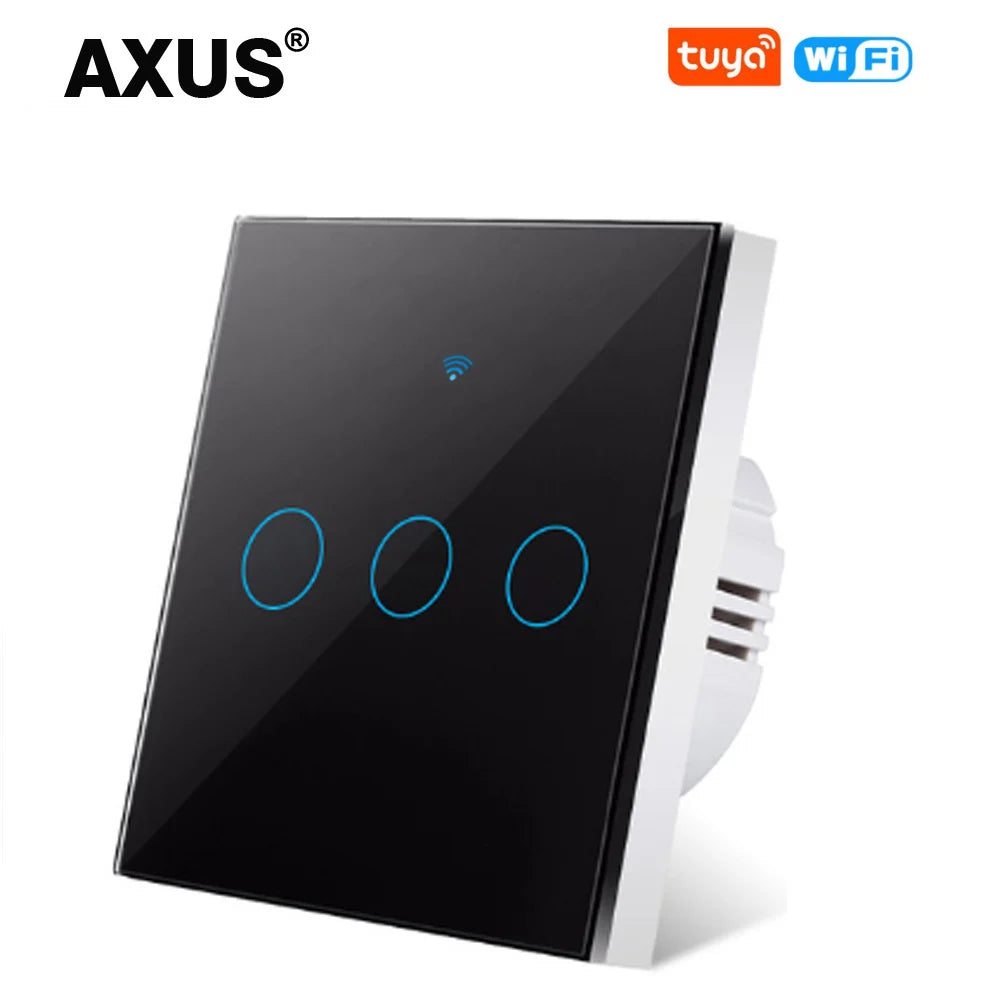 AXUS EU WiFi Smart Touch Light Switch Tuya Alexa Google