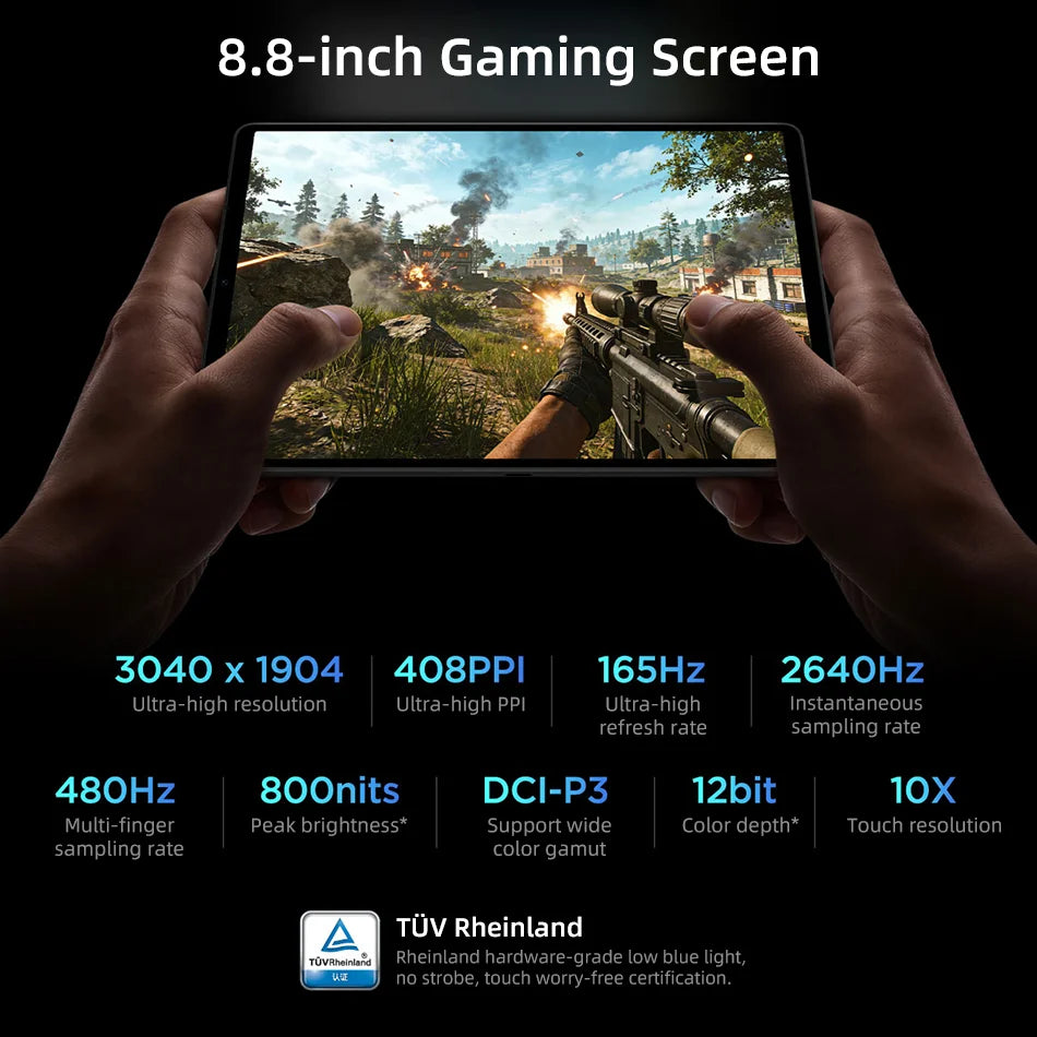 Lenovo Legion Y700 5th Gen Gaming Tablet 8.8" Snapdragon 8 Elite