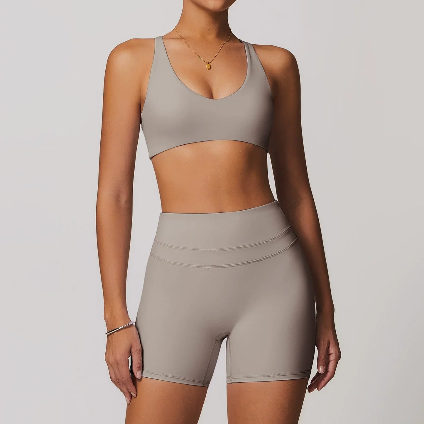 2-Piece Women's Yoga Set – Sports Bra & Leggings