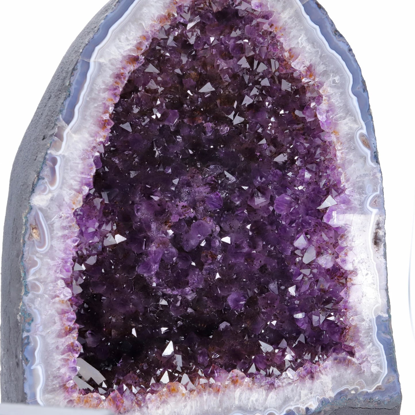 Native Amethyst Cave Quartz Crystal Specimen Reiki Healing