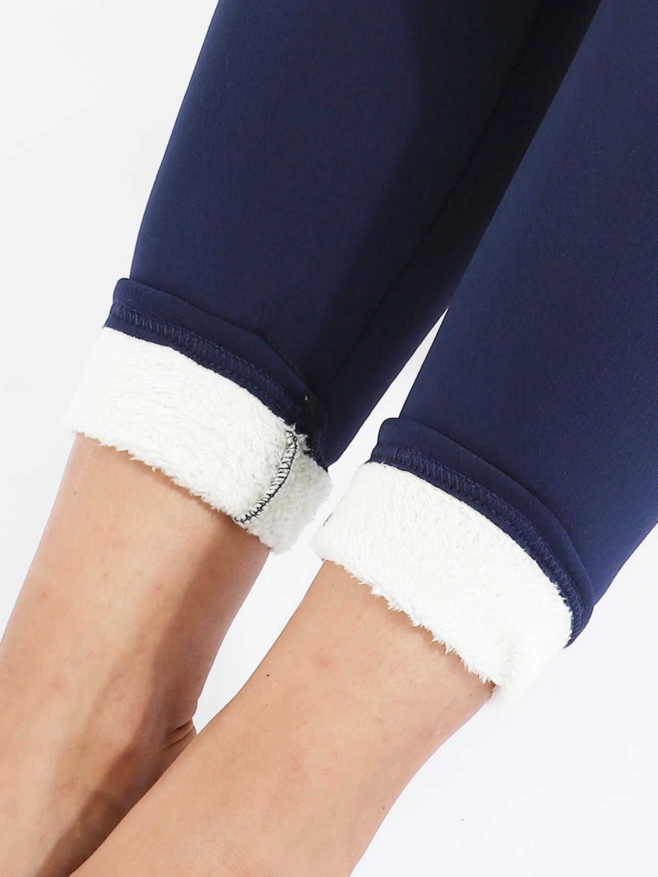 Women Velvet High Waist Thick Warm Winter Casual Leggings