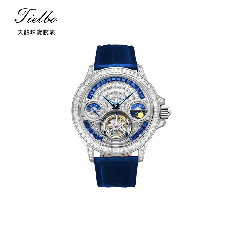 Tourbillon Men's Fully Automatic Mechanical Watch Waterproof Watch