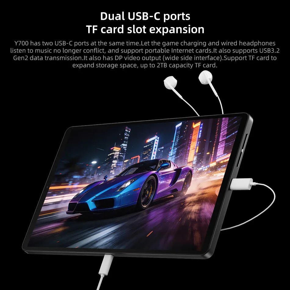 Lenovo Legion Y700 5th Gen Gaming Tablet 8.8" Snapdragon 8 Elite