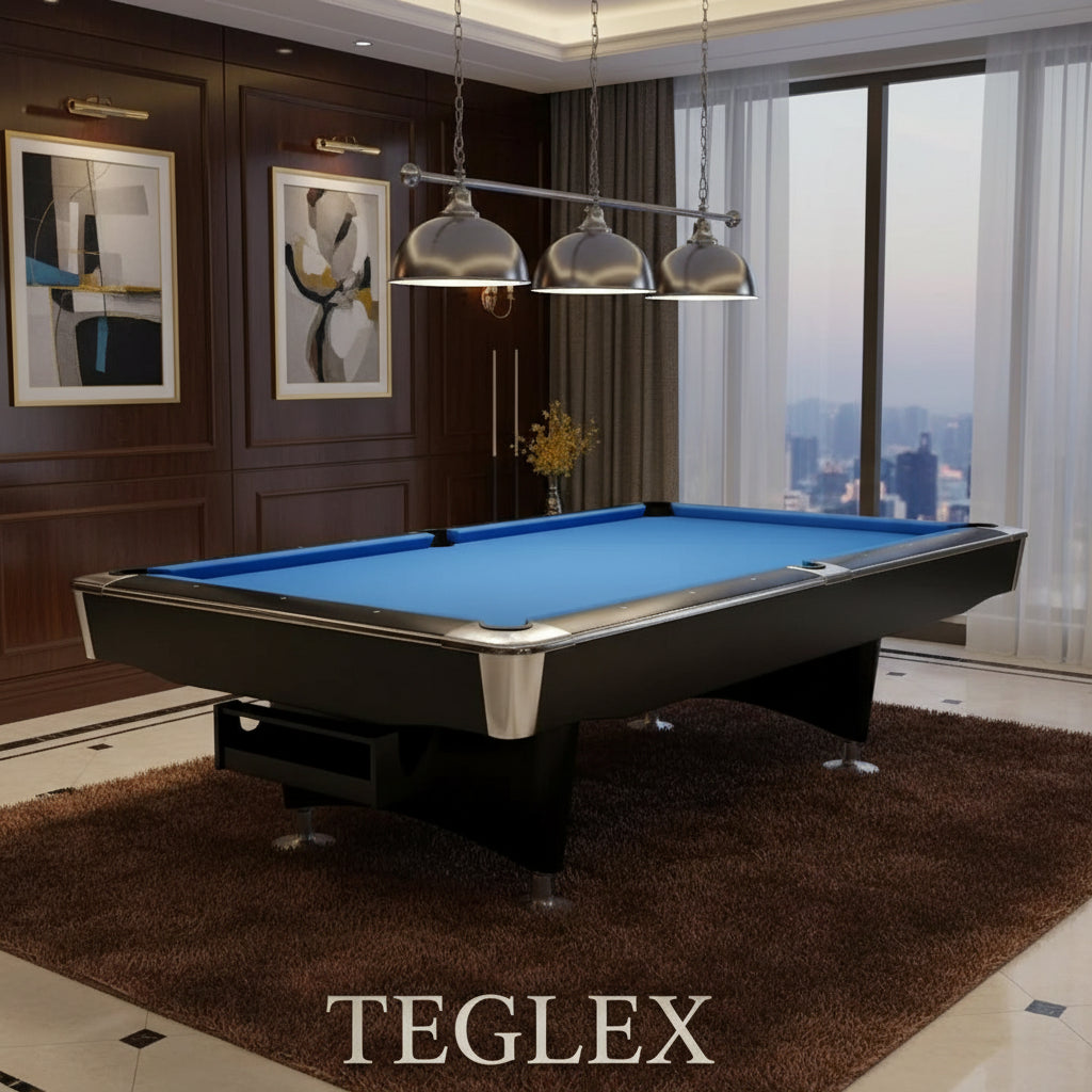 Marble Billiard Table Standard Commercial Adult American Black Eight Billiard Table