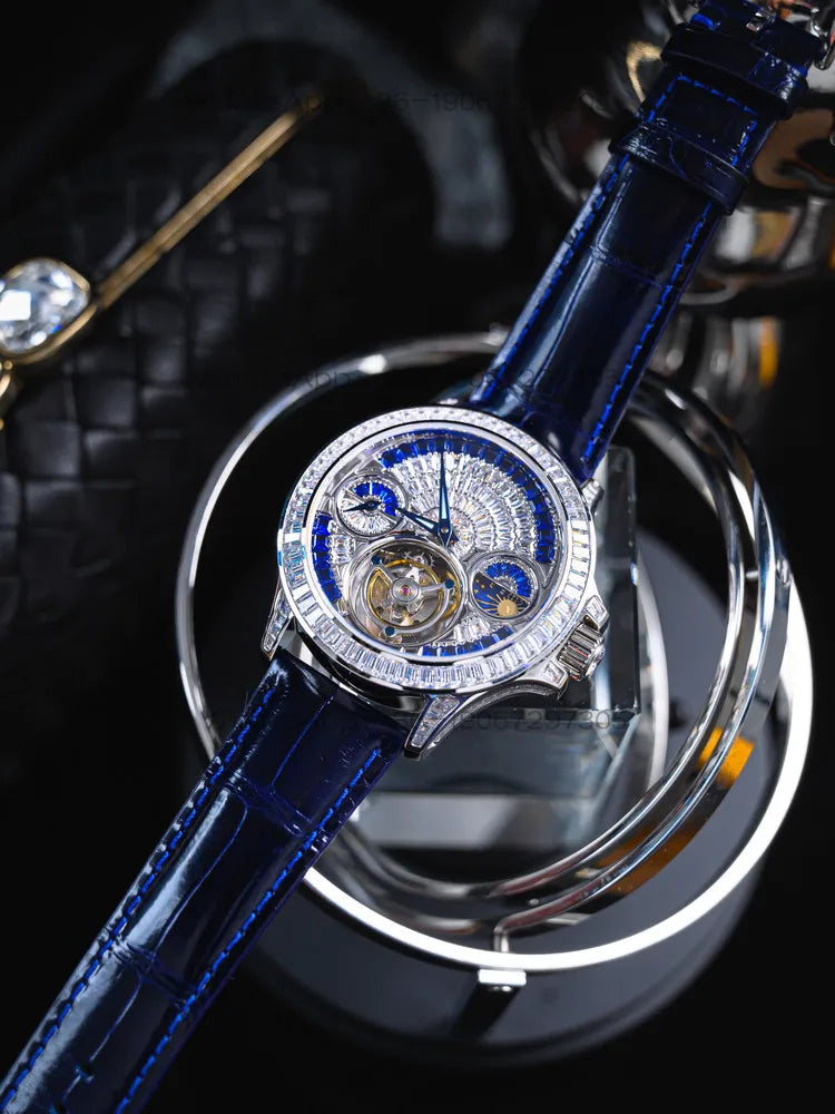 Tourbillon Men's Fully Automatic Mechanical Watch Waterproof Watch