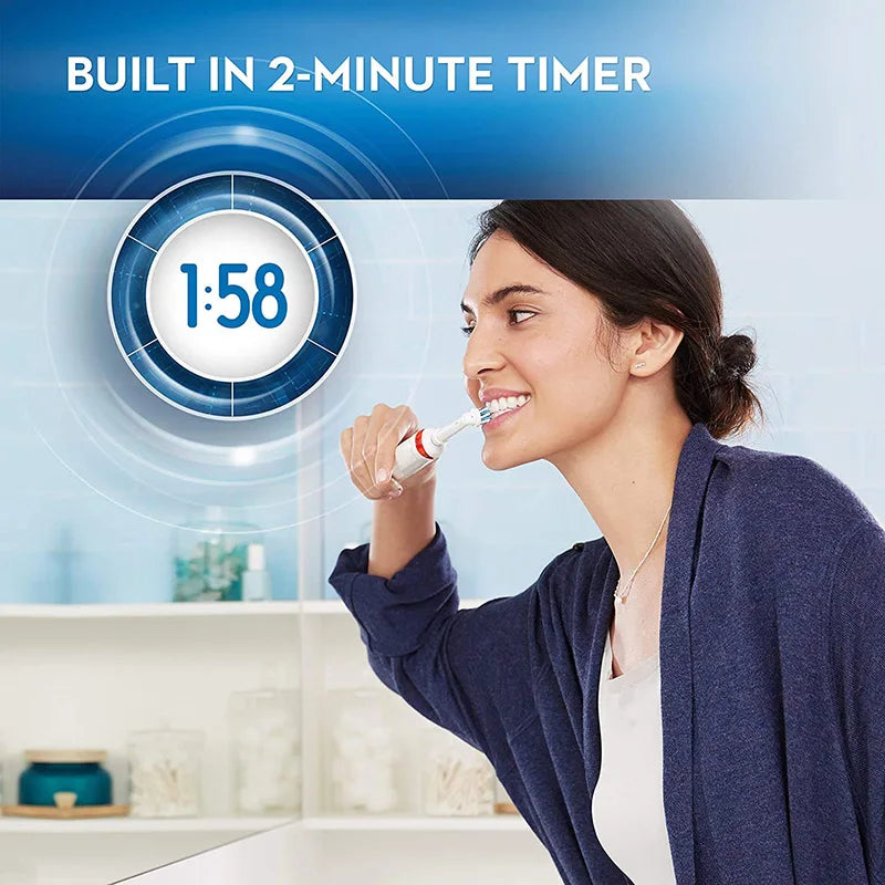 Oral-B Pro 4000 Electric Toothbrush 3D Action 4 Modes