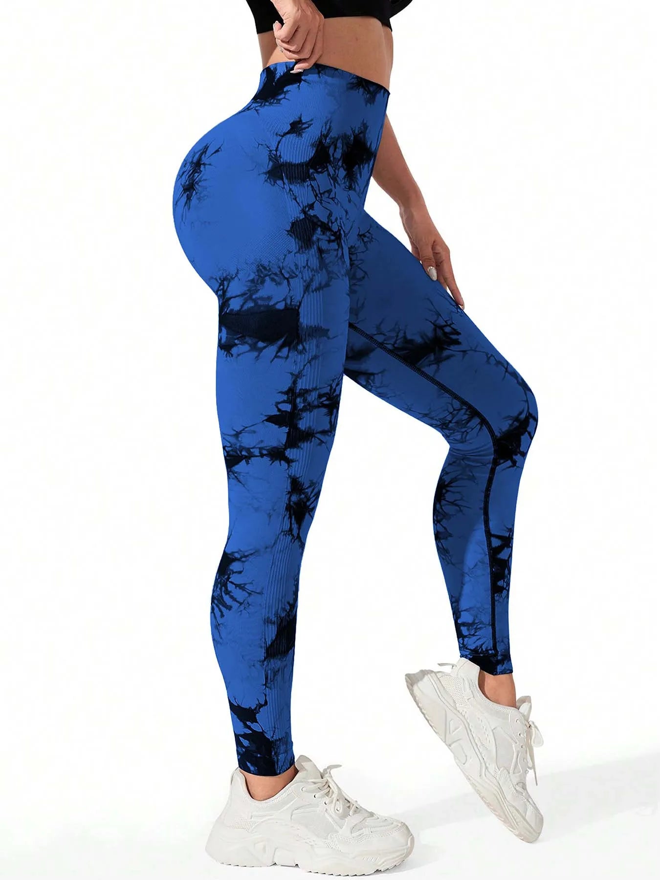 Women's Seamless Tie-Dye High Waist Yoga Leggings