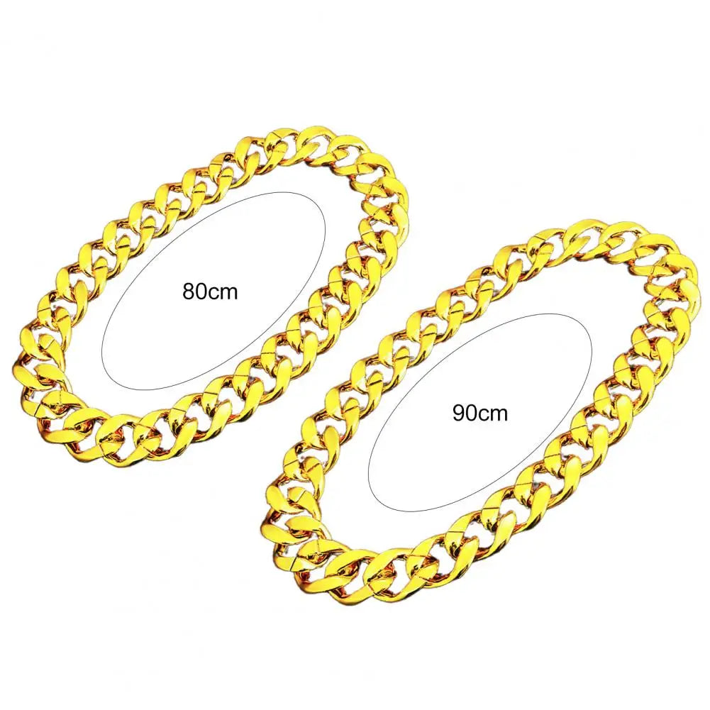Hip Hop Resin Geometric Choker Necklace for Men