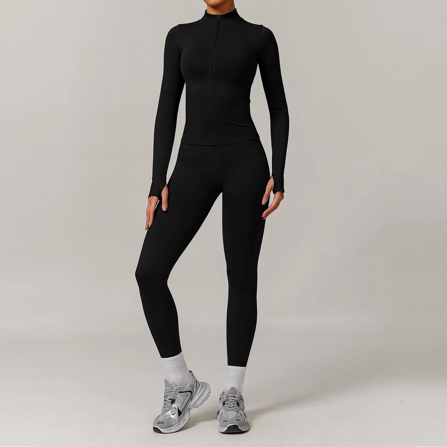 Women's Seamless Yoga Set – 2/3 Piece Gym Suit