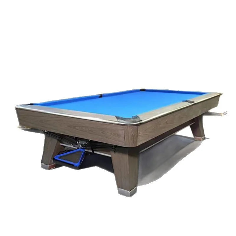 9-Foot Slate Pool Table Commercial Auto Ball Return 9-Ball