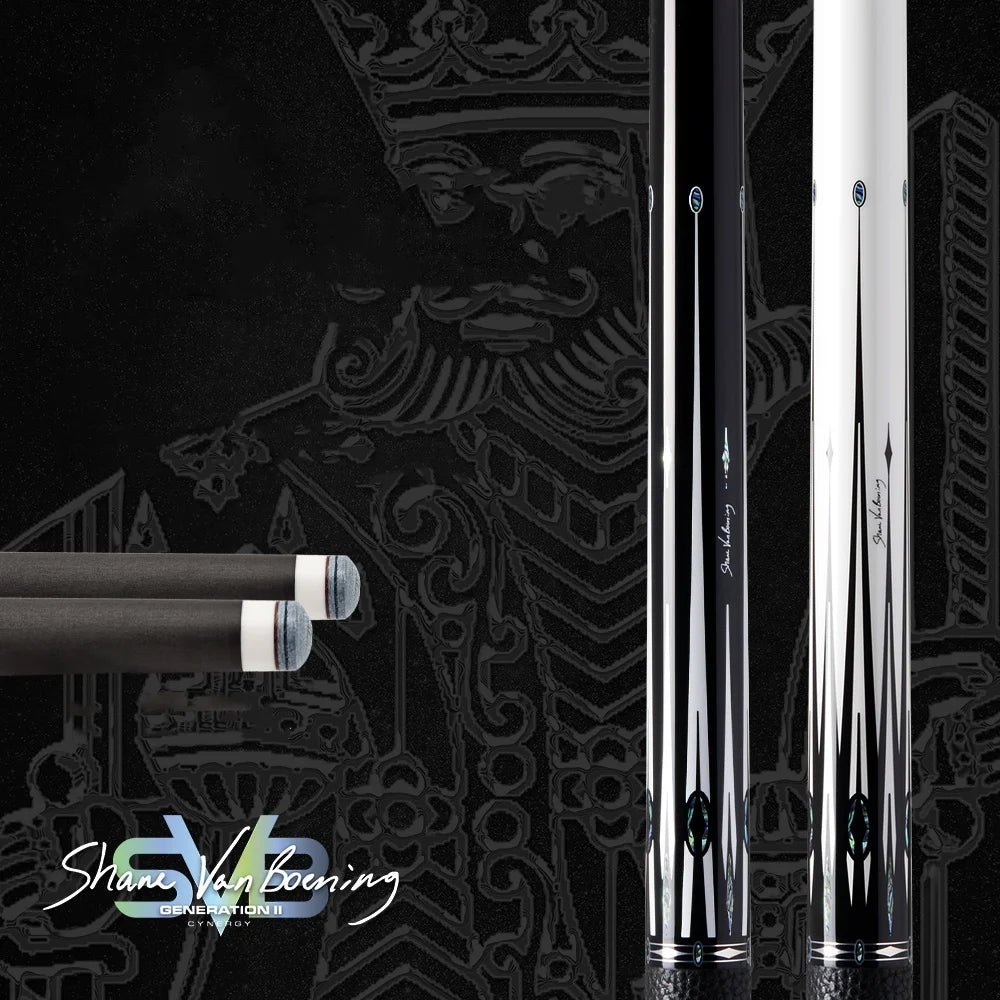 CUETEC 58" SVBII Cynergy Carbon Fiber Billiard Pool Cue Stick 11.8/12.5mm