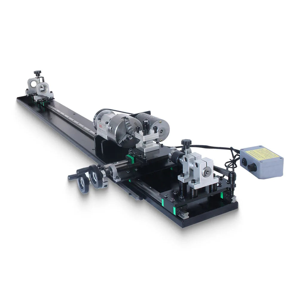Outdoor Entertainment Variable Speed Mini Pool Cue Snooker Billiard Repairing Machine with Shift Rail Cue Repair Lathe Machine - Teglex