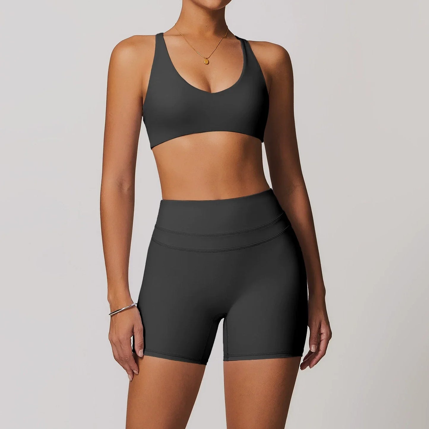 2-Piece Women's Yoga Set – Sports Bra & Leggings