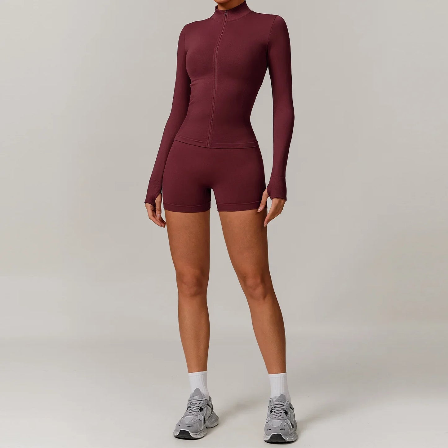 Women's Seamless Yoga Set – 2/3 Piece Gym Suit
