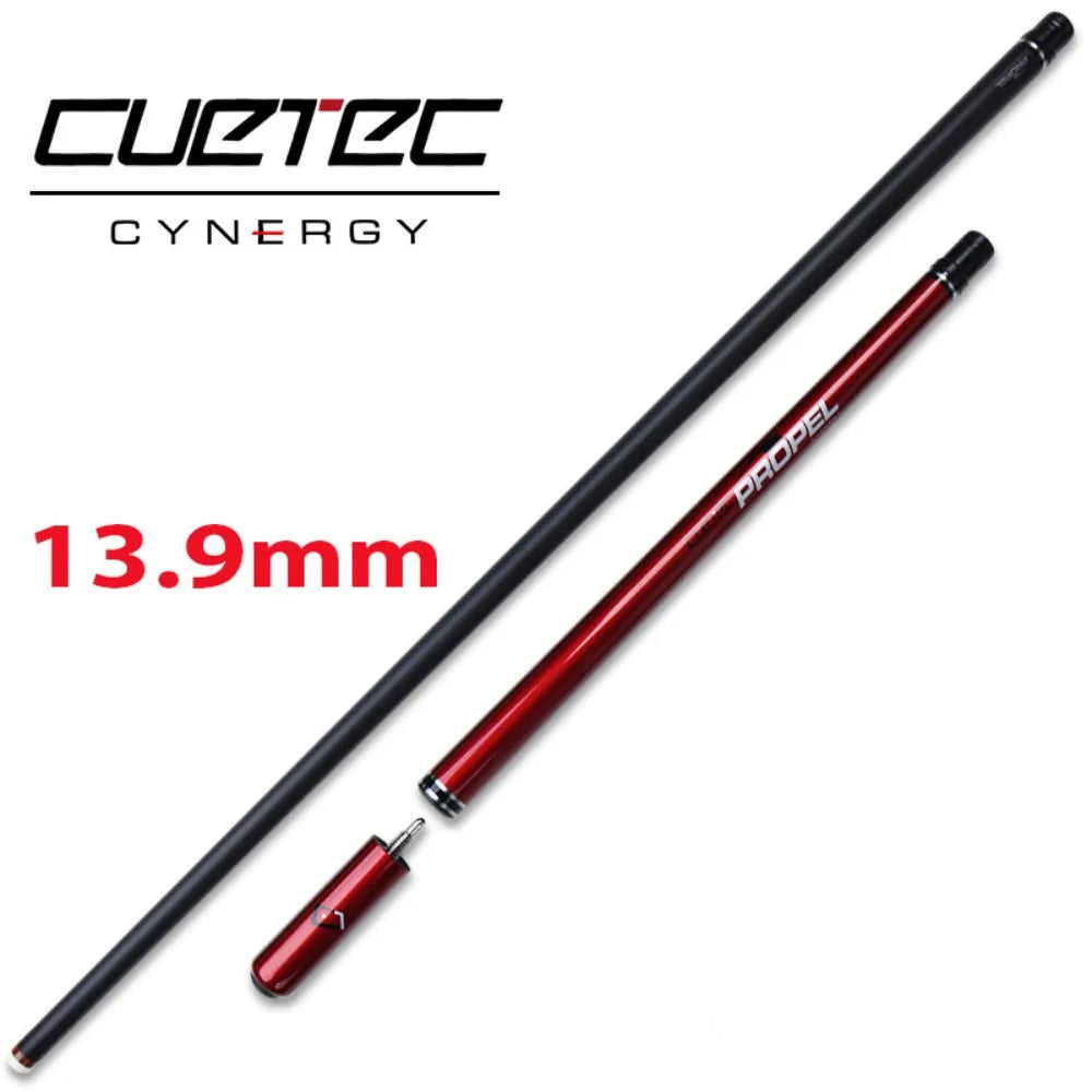 Cuetec Propel Carbon Cynergy Ghost Edition Jump Billiard Cue Stick 13.9mm