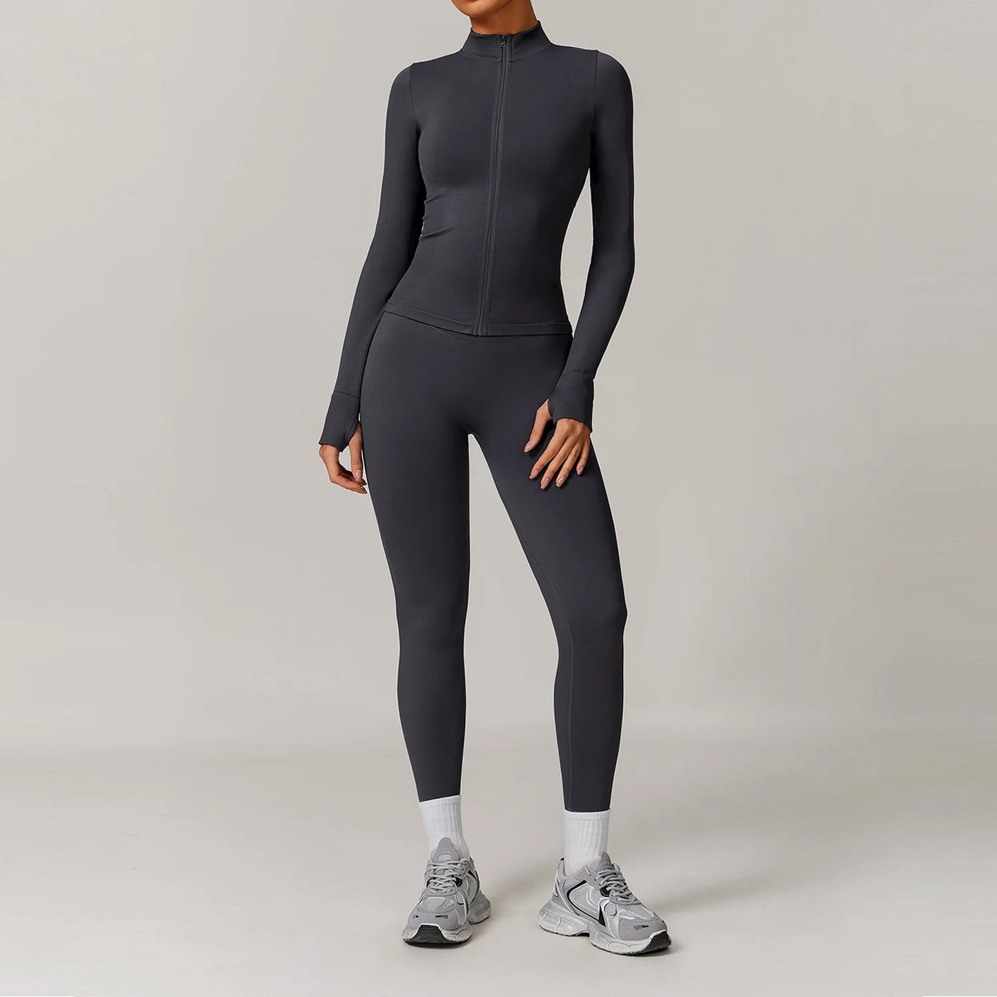Women's Seamless Yoga Set – 2/3 Piece Gym Suit