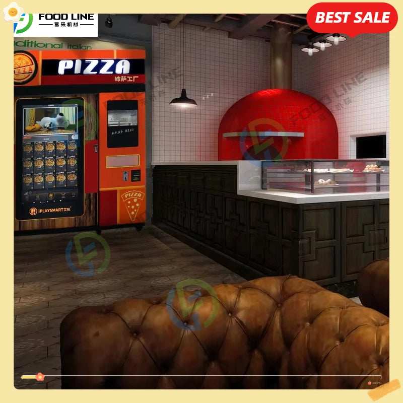 Custom Fresh Pizza Vending Machine – Fast Food Automat