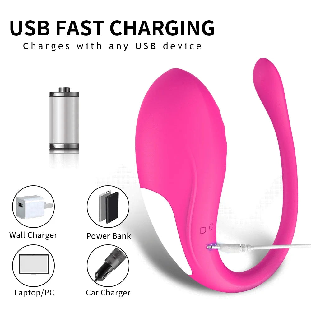 App Controlled Wearable Vibrator 9-Speed G-Spot Toy