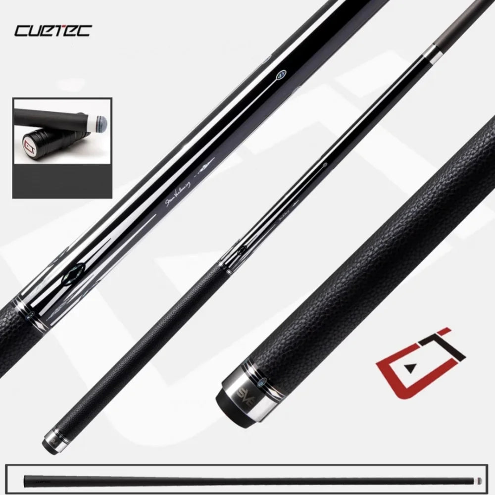 CUETEC 58" SVBII Cynergy Carbon Fiber Billiard Pool Cue Stick 11.8/12.5mm