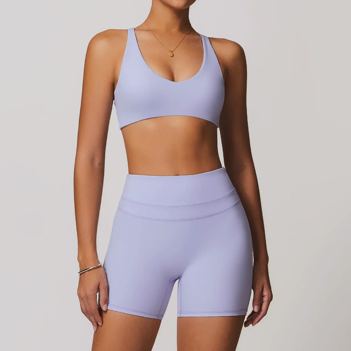 2-Piece Women's Yoga Set – Sports Bra & Leggings