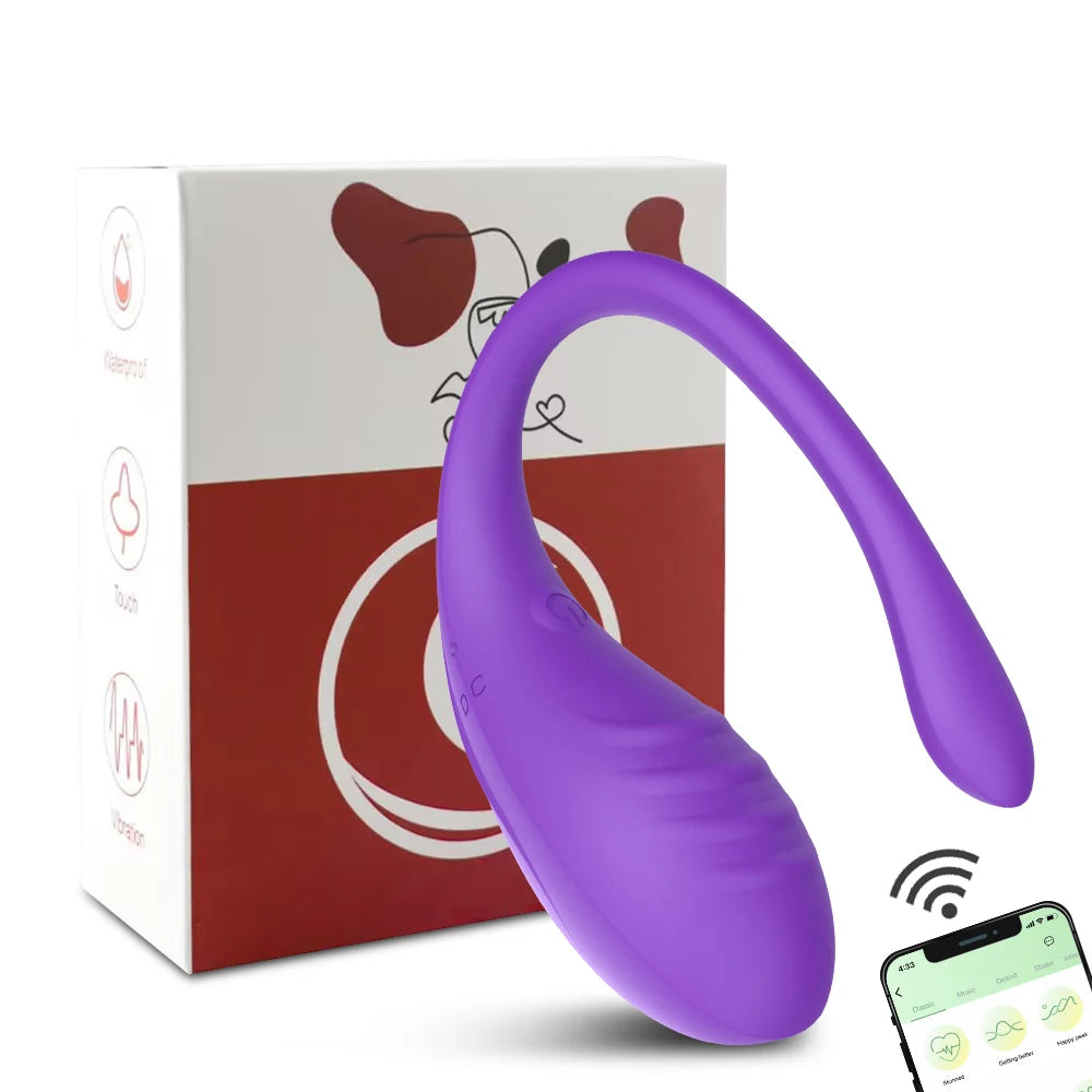 App Controlled Wearable Vibrator 9-Speed G-Spot Toy