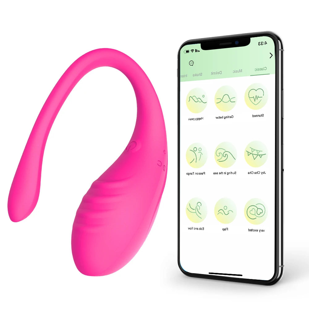 App Controlled Wearable Vibrator 9-Speed G-Spot Toy